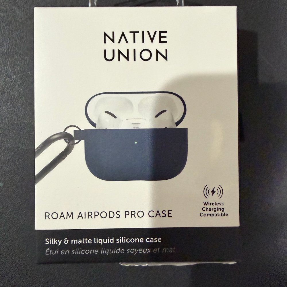 Native Union Navy Blue AirPods Pro Case